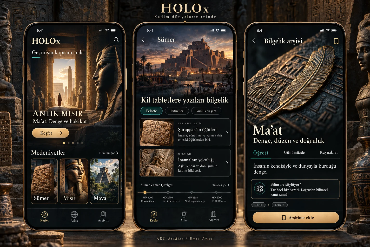 HOLOx proje konsept görseli